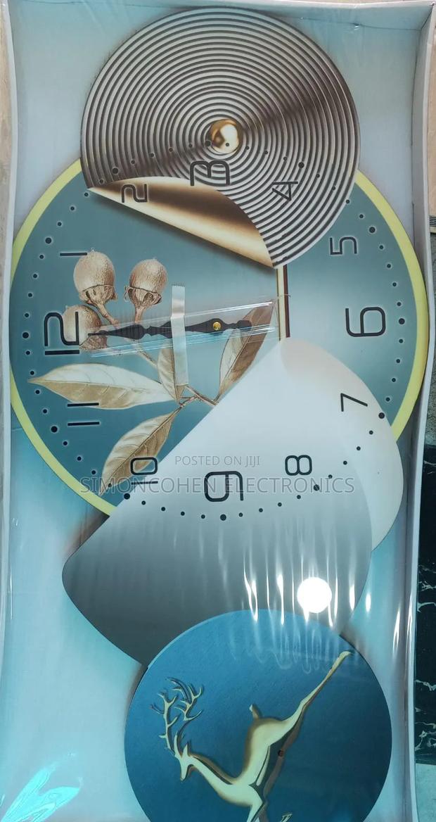 80x40cm Decor Wall Clock - main view