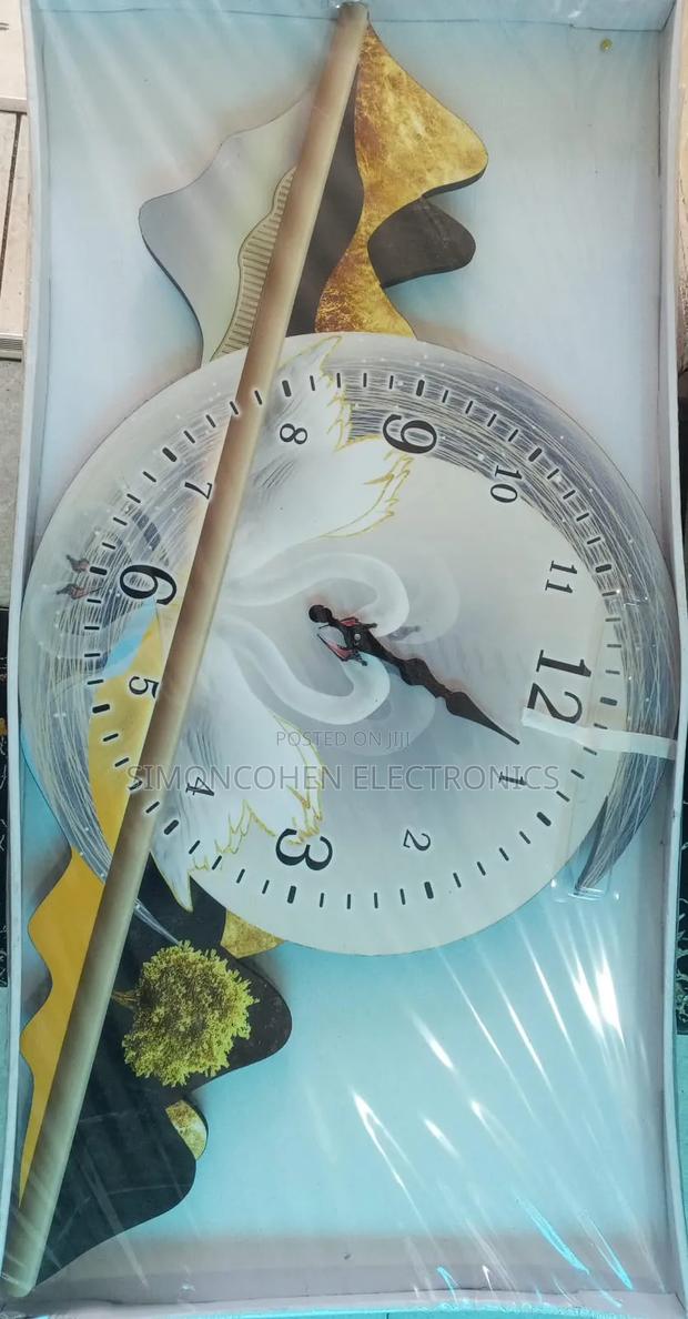 80x40cm Decor Wall Clock - thumbnail 3