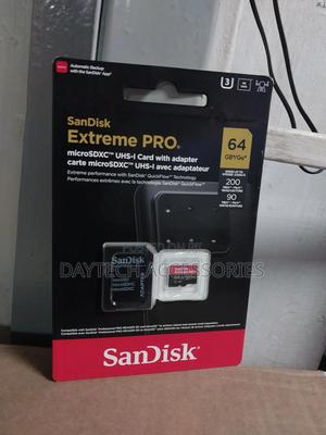 Sandisk Extreme Pro 64gb Microsdxc Memory Card+Adapter. - thumbnail 2