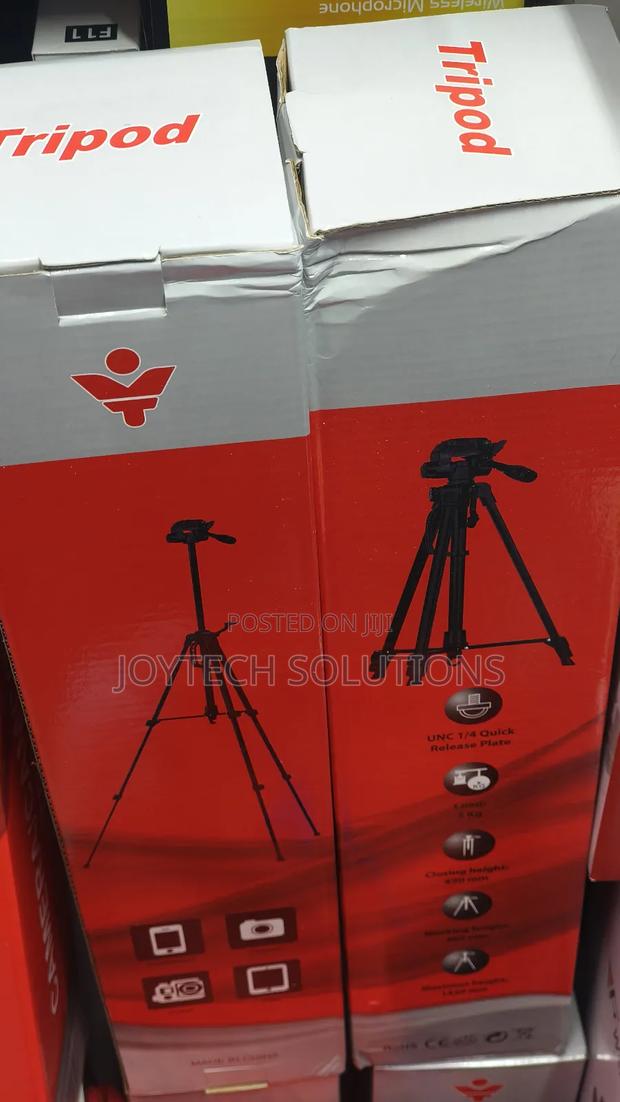 Cameras and Phone Foldable Tripod Stands 3520 Stand - thumbnail 2