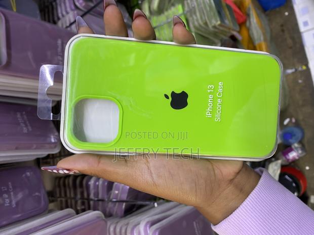 Telaso Liquid Silicone iPhone 13 Phone Case With Microfiber Lining - main view