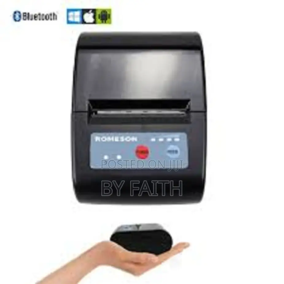 Mini Portable 58mm Bluetooth Thermal Reciept Printer Model P58e