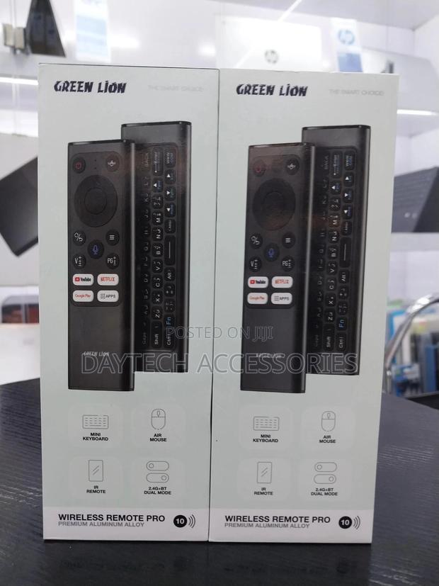 The Green Lion Wireless Remote Pro With Keyboard and Mouse. - thumbnail 2