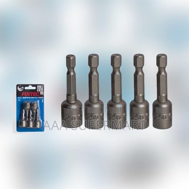 Fhid08 5 Pcs Magnetic Nut Socket Set Fixtec
