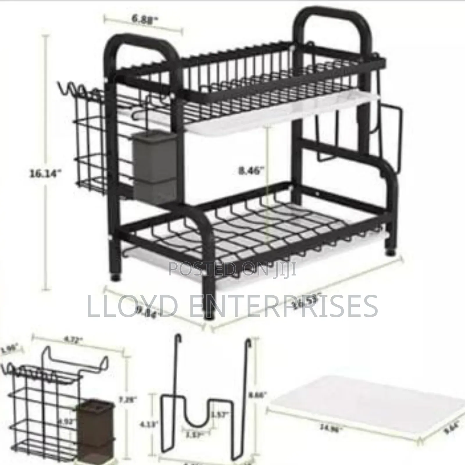 2 Layer Dishrack