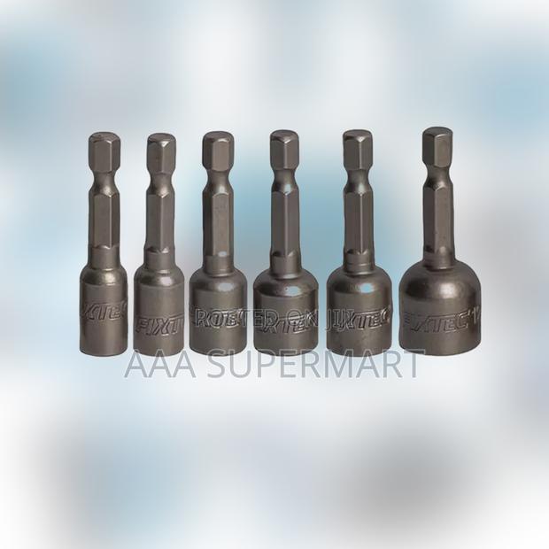 Fhid-6 6 Pcs Magnetic Nut Socket Set Fixtec