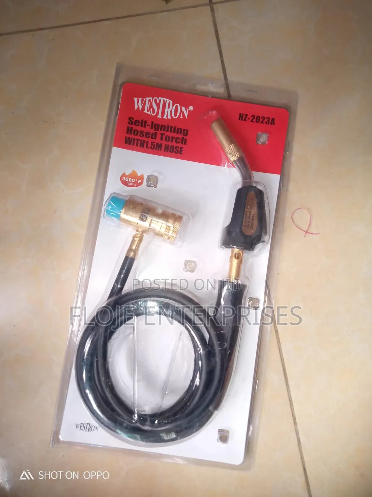 Self Lightning Hosed Torch With 1.5m Hose