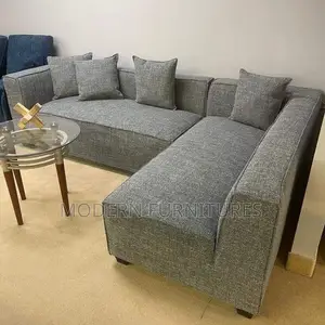Grey L Shaped Sofa