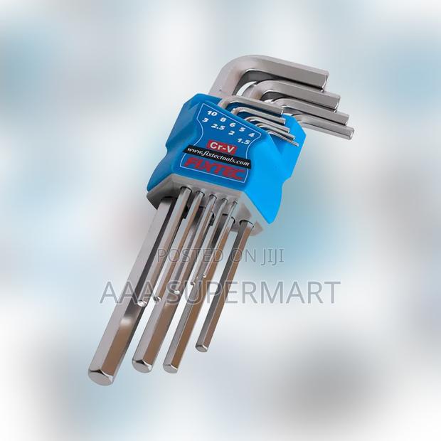 Fhhk0009 9 Pcs Hex Key Extra Long Fixtec