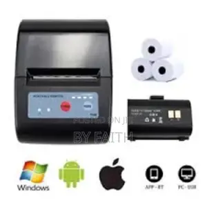 Thermal Receipt Printer 58mm With Bluetooth Usb Pos58 Ios/Android/Pc