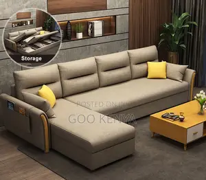 Home Sofa Bed; Spacefold Grey Foldable Leather Sofa Bed