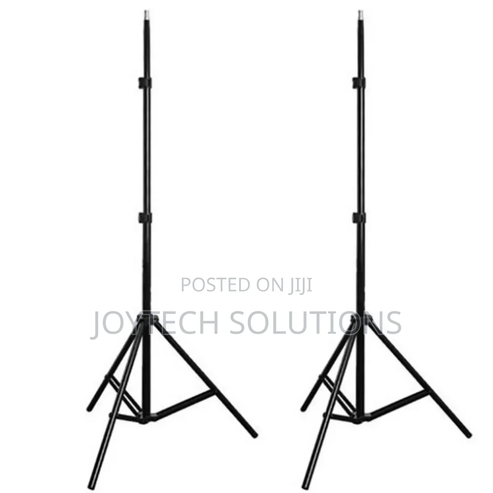 Videography Lighting With Two Batteries and Adapter