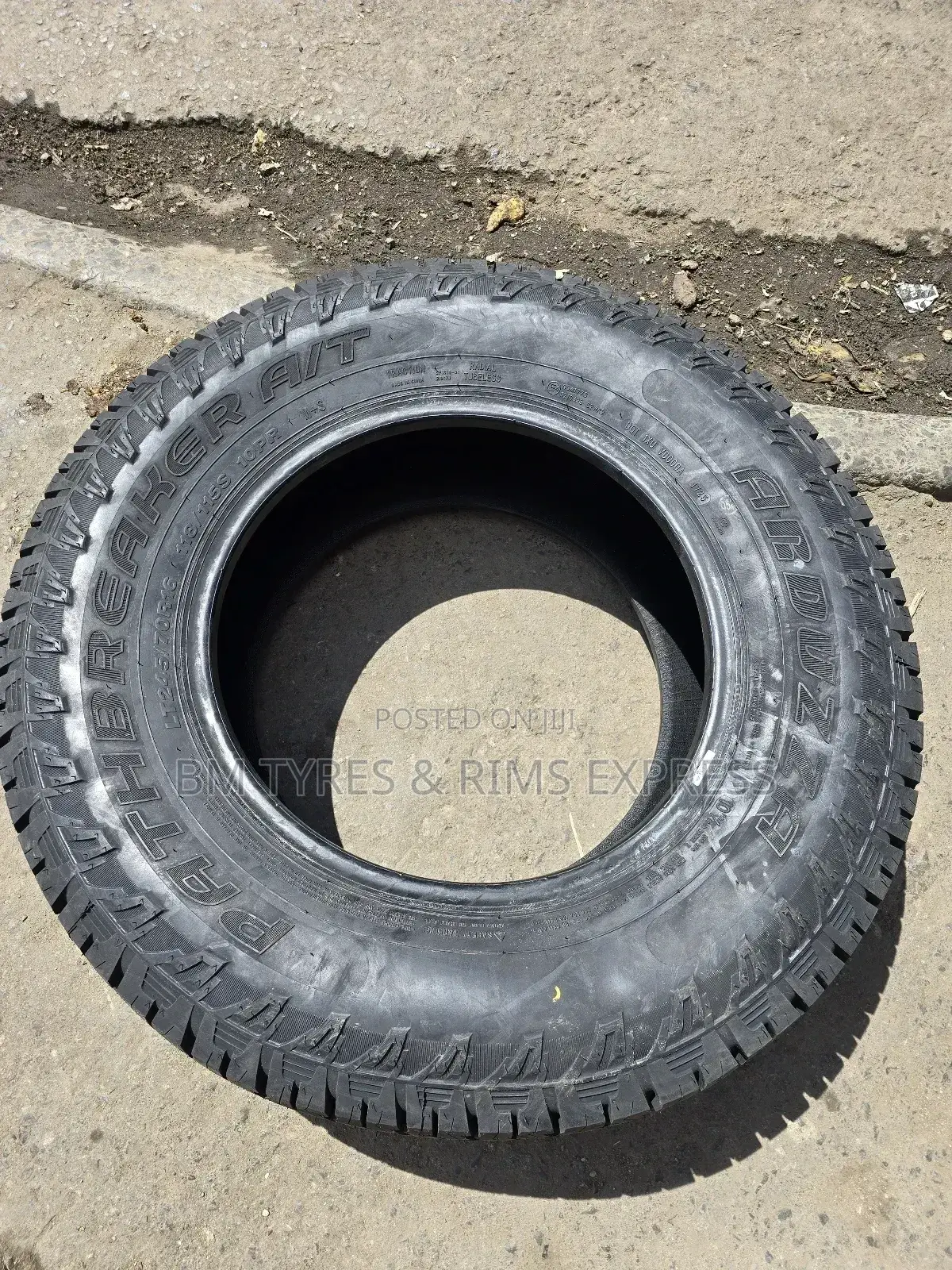 245 /70 R16 Ardduzza Tyres (All Terrein) Commercial.