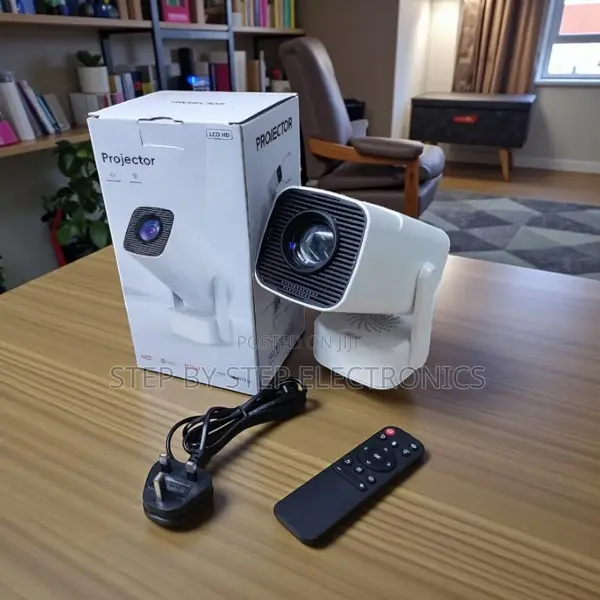 Hy800 Mini Wifi Android Projector With Built in Speaker