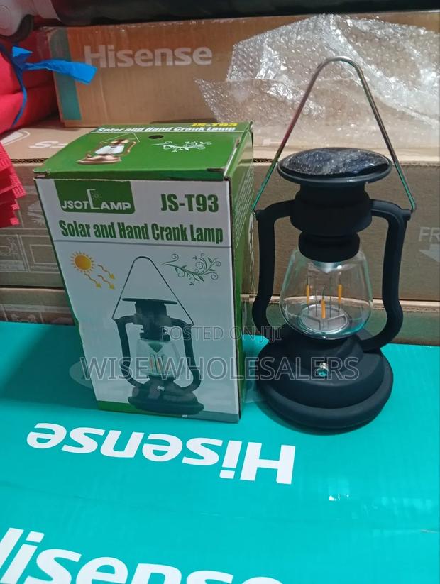 Jsot Lamp Js-t93 Solar And Hand Crank Lamp.