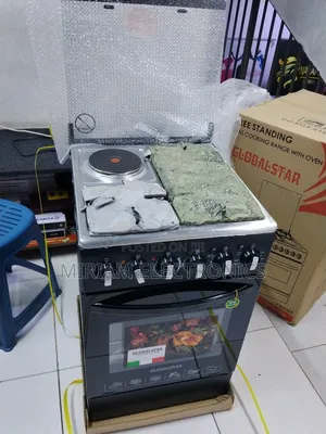 Globalstar 50 by 55 Jet 3gas and 1 Electric Cooker With Electric Oven