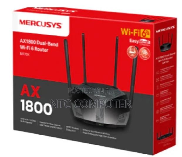 Mercusys Mr70x Ax1800 Dual-Band Wifi 6 Router