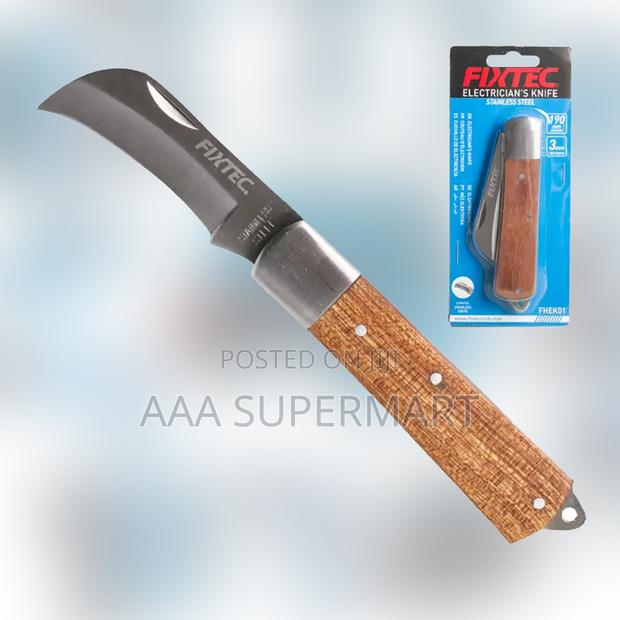 Fhek01 Electrician's Knife With Bend Head Fixtec - main view