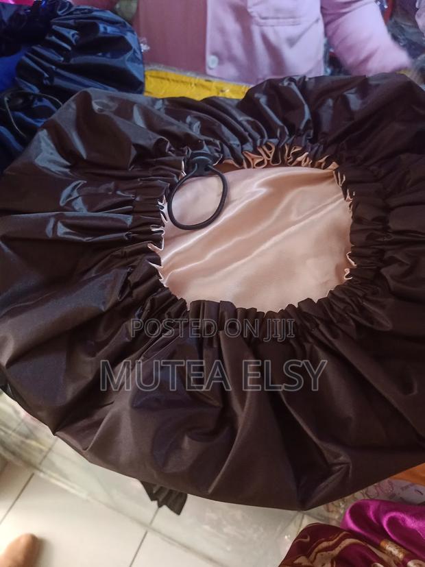 2 in 1 Multicoloured Quality Shower/Sleeping Caps - thumbnail 3