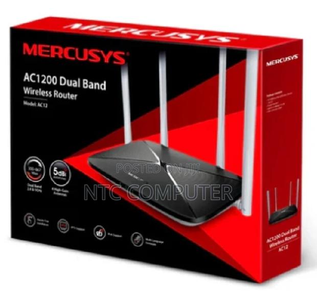 Mercusys Ac12 Ac1200 Dual Band Wireless Router
