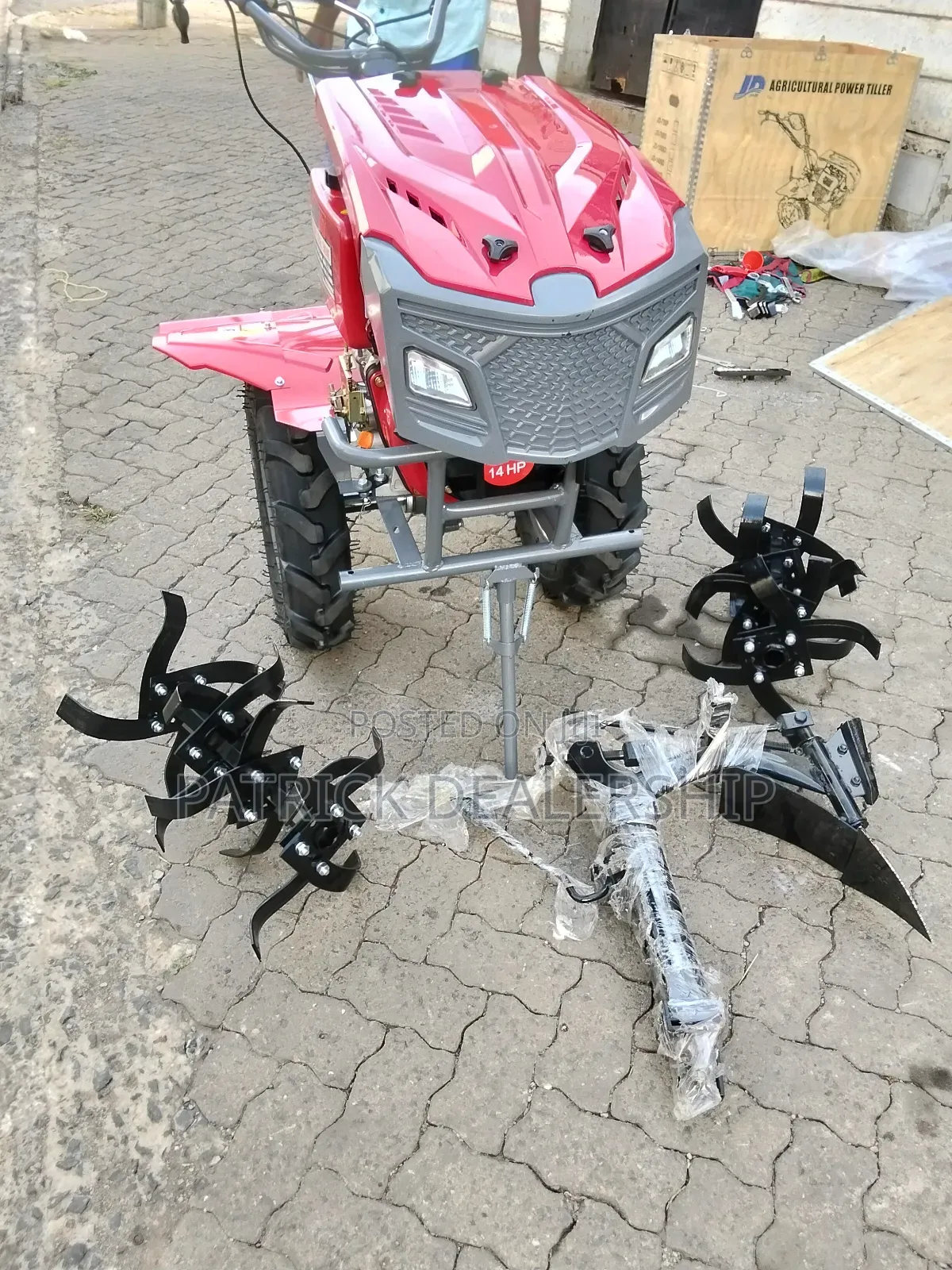 Diesel Power Tiller