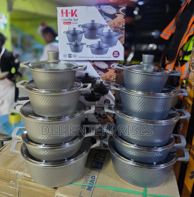 10pc H.K Cookware - main view