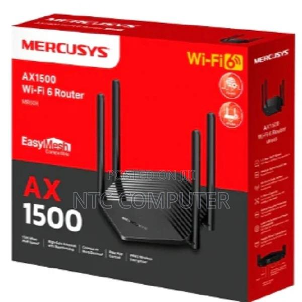 Mercusys Mr60x Ax1500 Dual-Band Wifi 6 Router