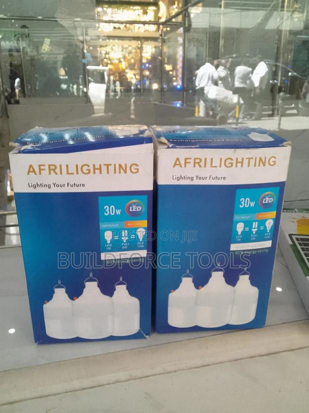 Afri Light 30watt Rechargeable Bulb