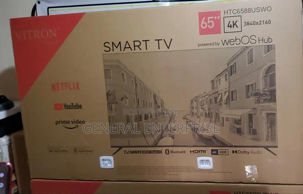 Vitron 65" Webos Flameless Smart Tv
