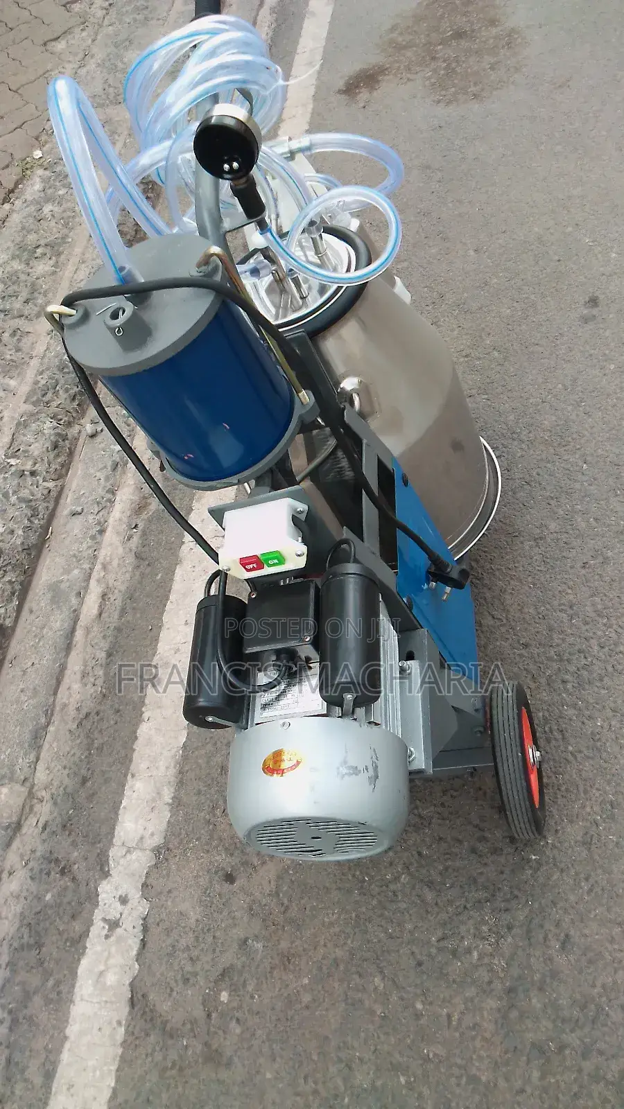 Single Cylinder Milking Machine