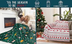 Christmas Themed Premium Throw Blanket - thumbnail 2