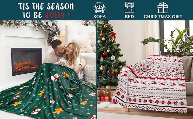 Christmas Themed Premium Throw Blanket - main view