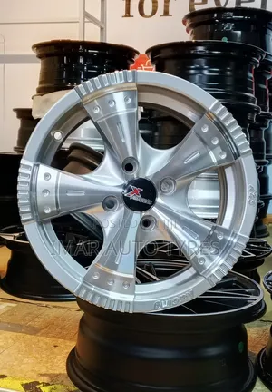 14 Inches Silver Racing Rims