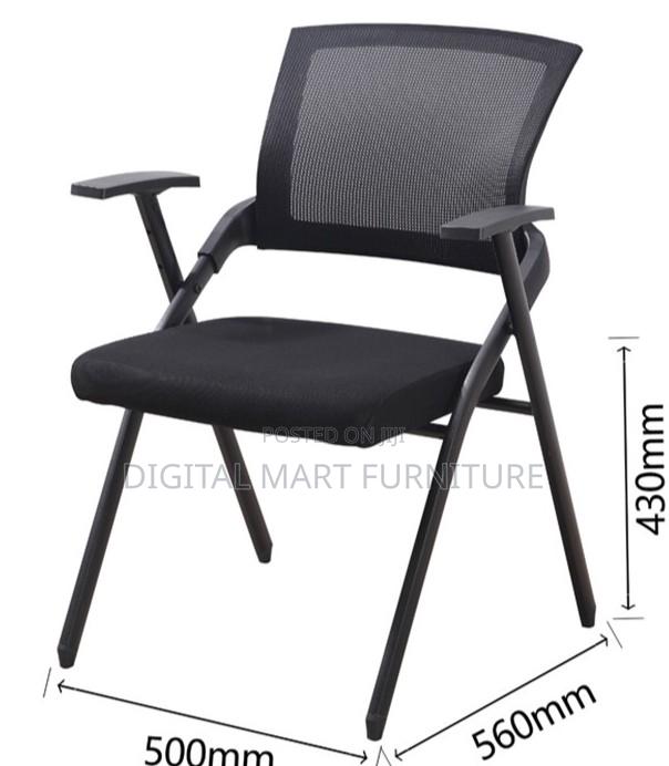 Black Four Leg Camp Chair - thumbnail 2