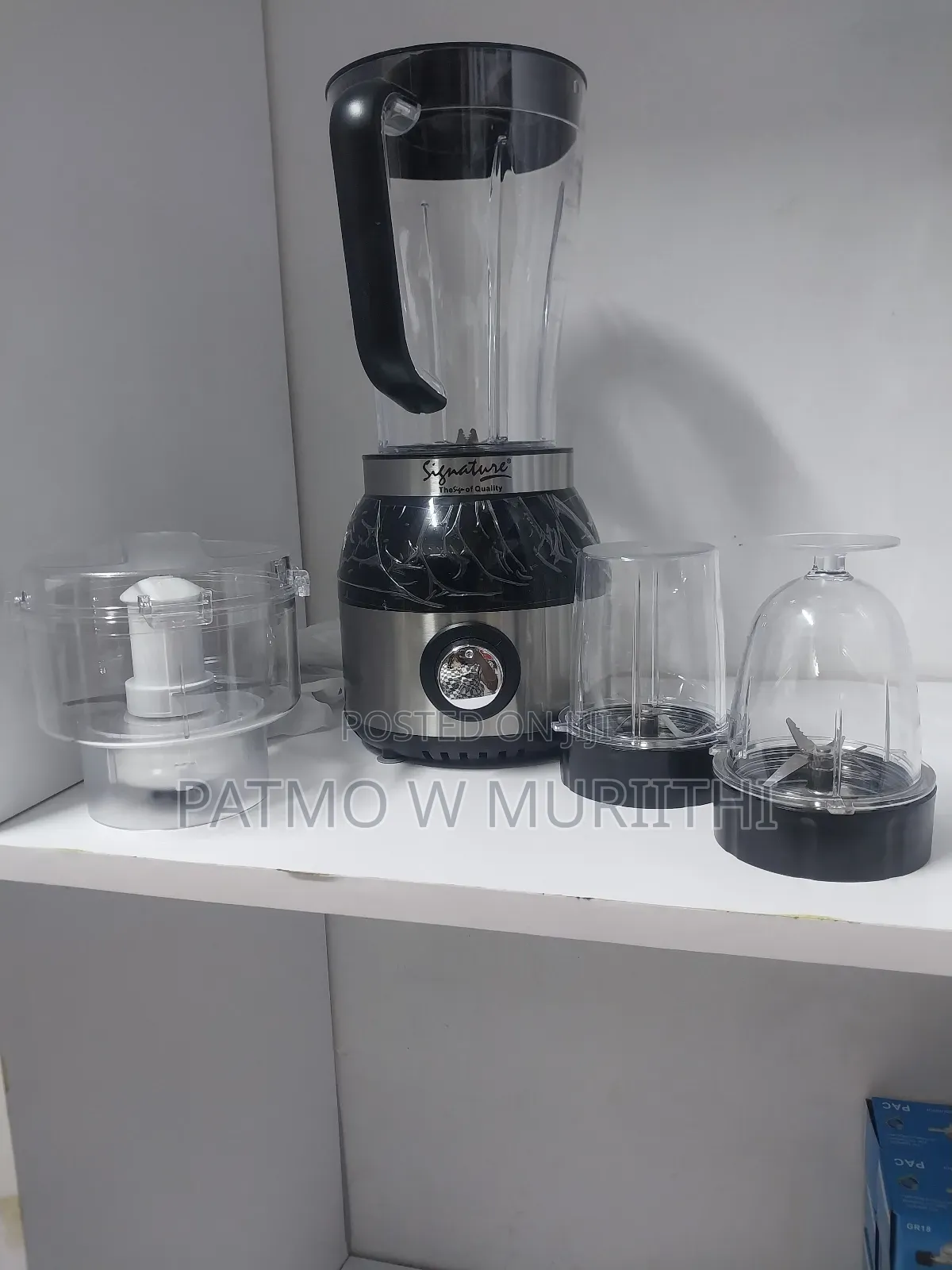 Signature Blender 4-in-1 1000w
