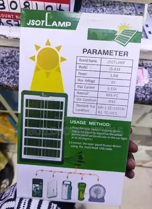 Jsort 6v 3.8watt High Quality Solar Charger
