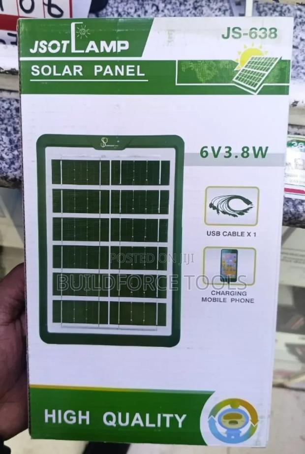 Jsort 6v 3.8watt High Quality Solar Charger