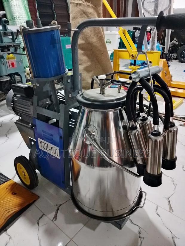 Milking Machine, Single Drum - main view