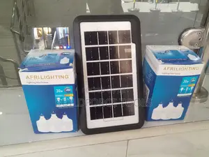 Complete Set Solar Charger With 2 30watt Rechargeable Bulbs
