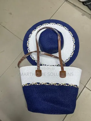 Beach Lady Bag With Matching Hat – Stylish Summer Set