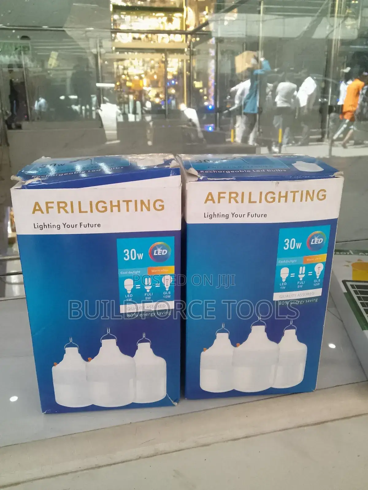 2piece 30watt Rechargeable Bulbs