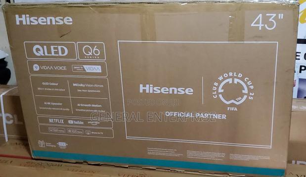 Hisense 43" Qled Smart Tv - thumbnail 2