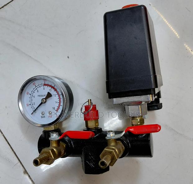 Air Compressor Pressure Control Switch And Regulator - main view