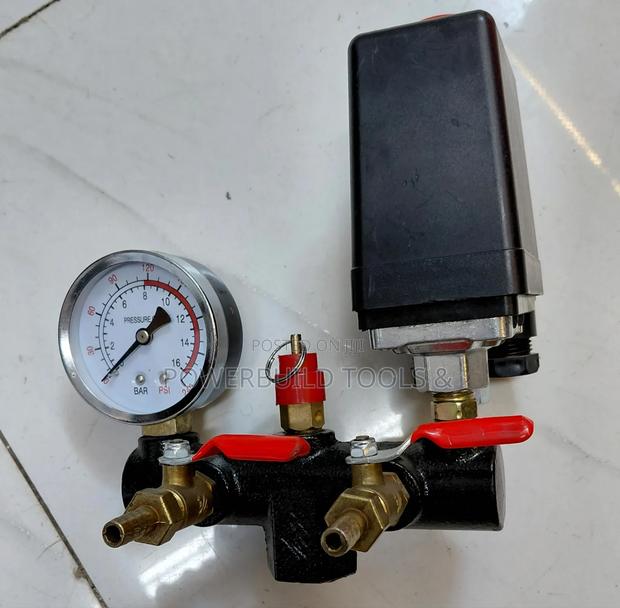 Air Compressor Pressure Control Switch And Regulator - thumbnail 2