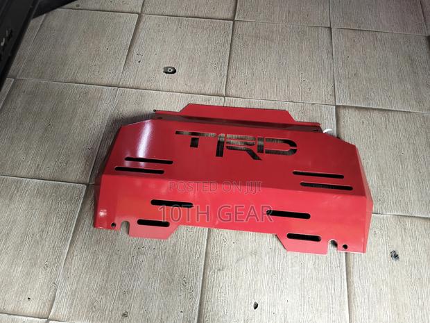 Skid Plate Hilux Revo With TRD Logo