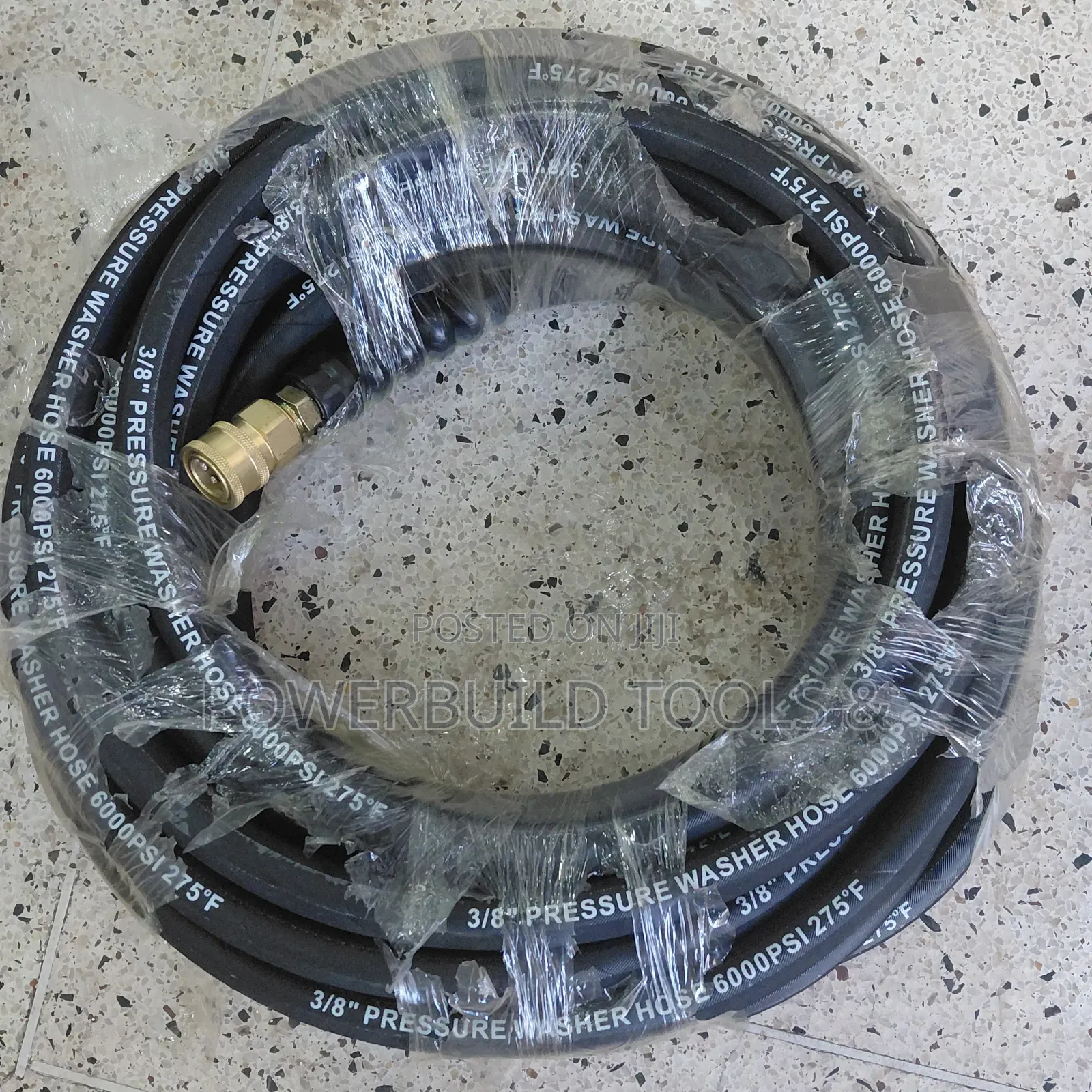 3/8-inch, 6000 Psi Pressure Washer Hose 15m