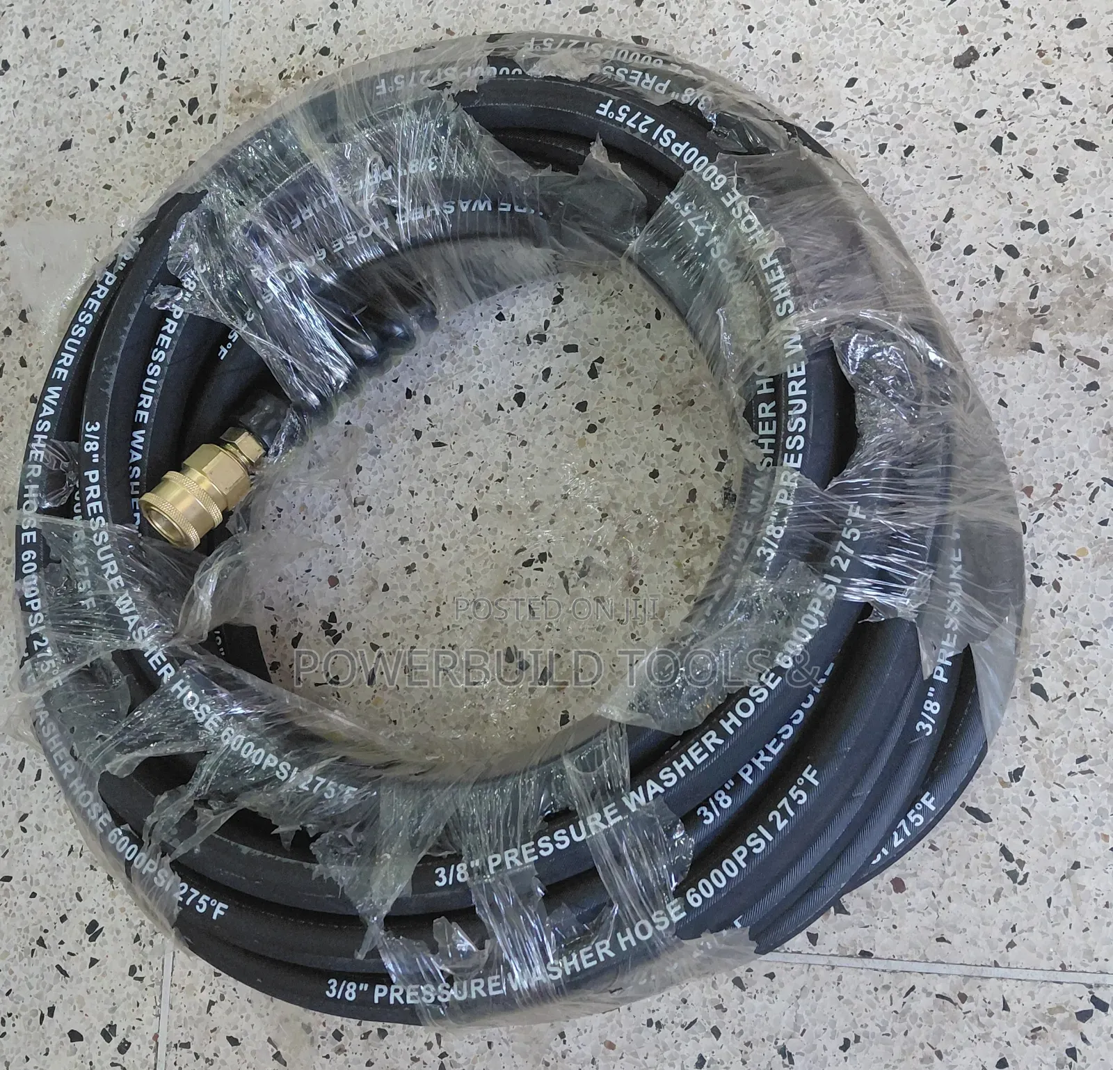 3/8-inch, 6000 Psi Pressure Washer Hose 15m