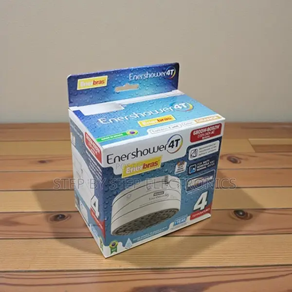 Enerbras Enershower 4t Fresh Water Compatible Instant Shower Head