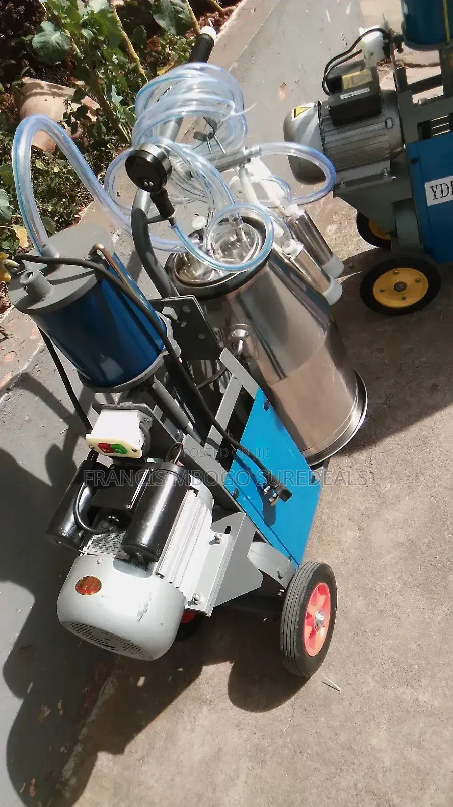 Single Barrel Milking Machine New