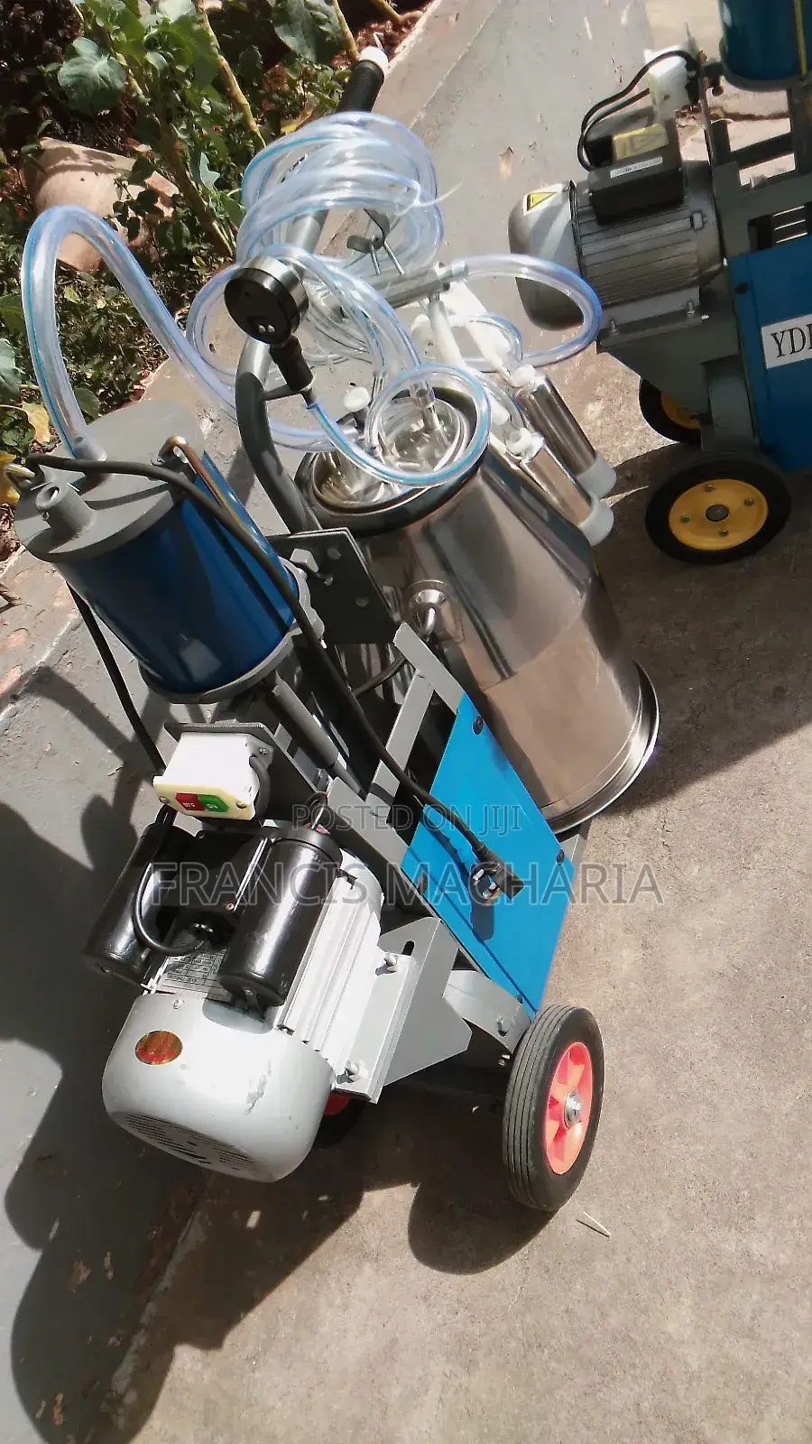 Single Barrel Milking Machine